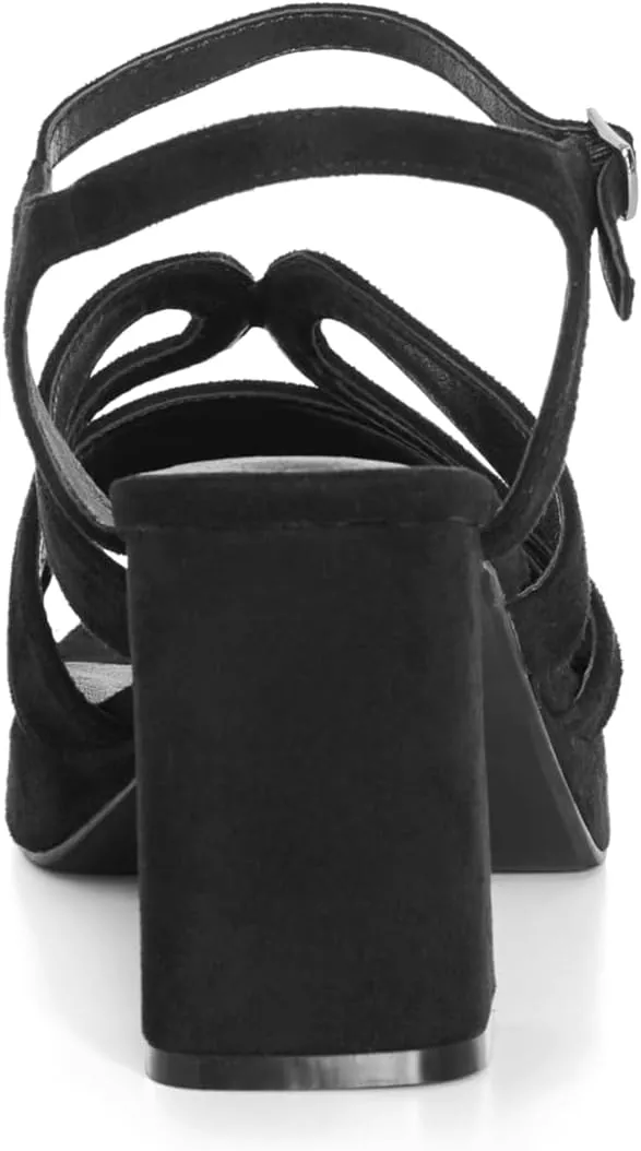 City Chic Women's Platform-Wide FIT Heel Coco
