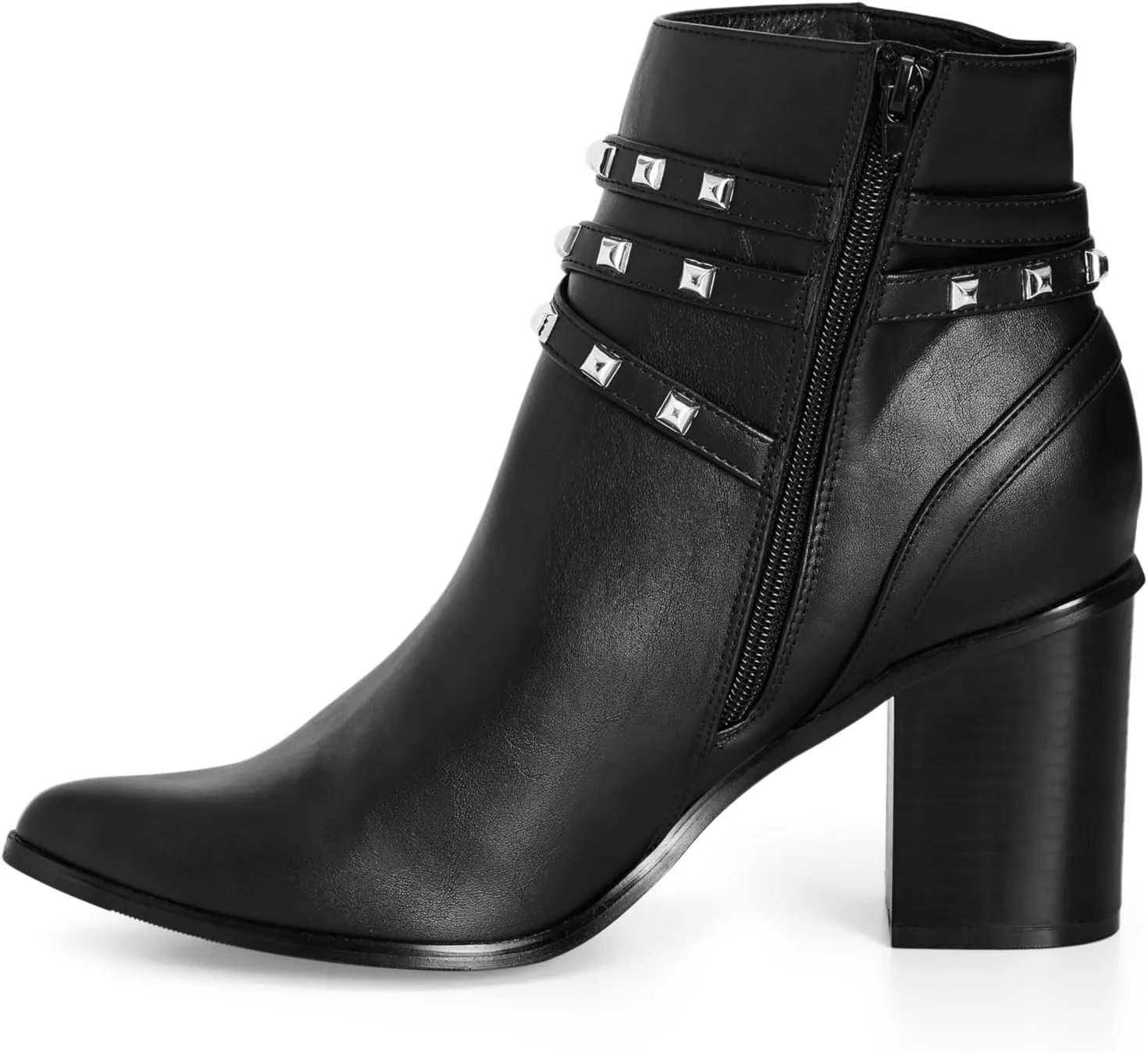 City Chic Women's Wide Fit Birdy Mid Boot Ankle