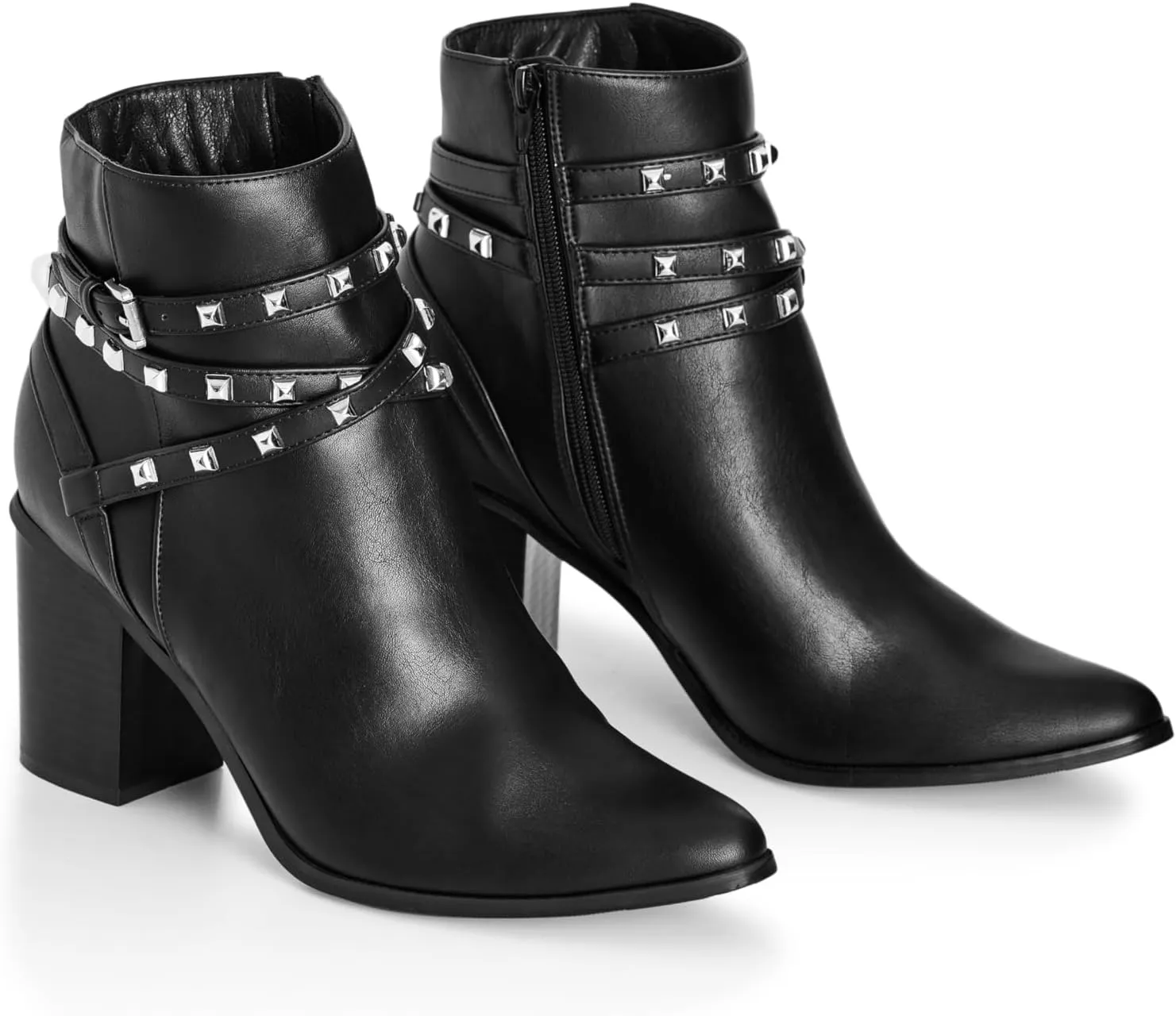 City Chic Women's Wide Fit Birdy Mid Boot Ankle