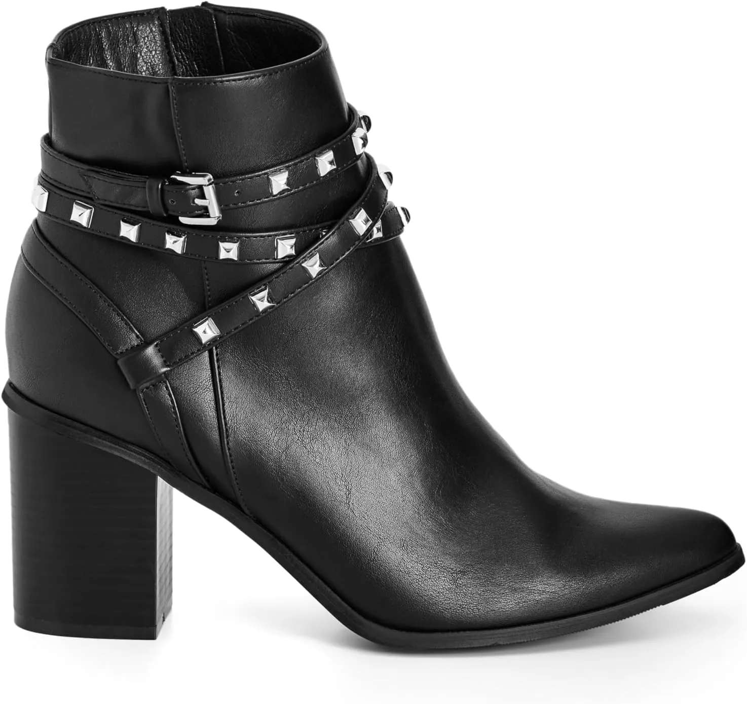 City Chic Women's Wide Fit Birdy Mid Boot Ankle