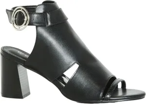 City Chic Women's Wide Fit Buckle Leona Shootie Sandal