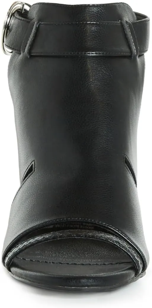 City Chic Women's Wide Fit Buckle Leona Shootie Sandal