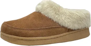 Clarks Women's, Faux Fur Lined Slipper Clog