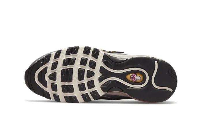 Air Max 97 Air Sprung Grey Celery Abrasion Resistant Collar