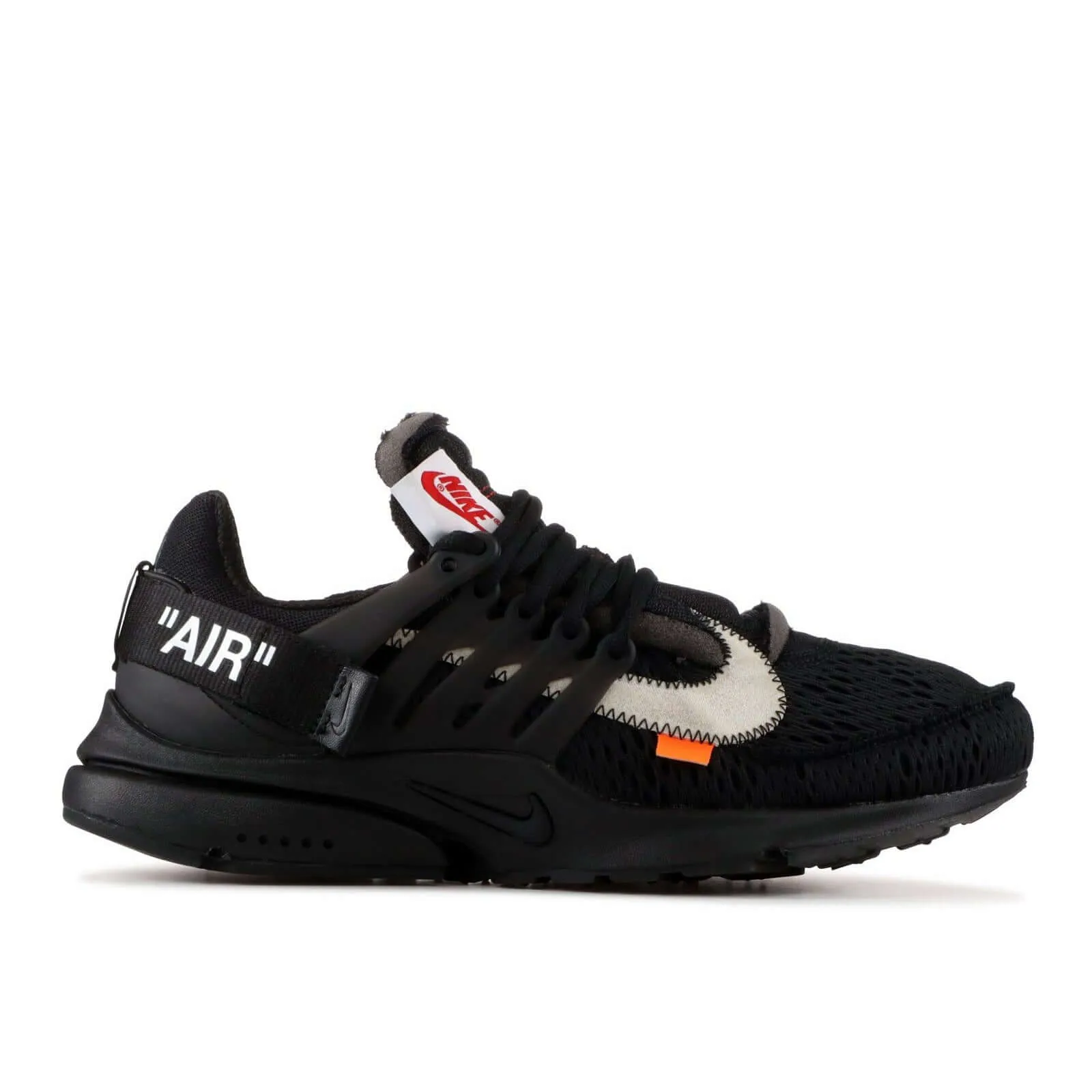 Air Presto Off-White Black (2018) lightweight upper running shoes