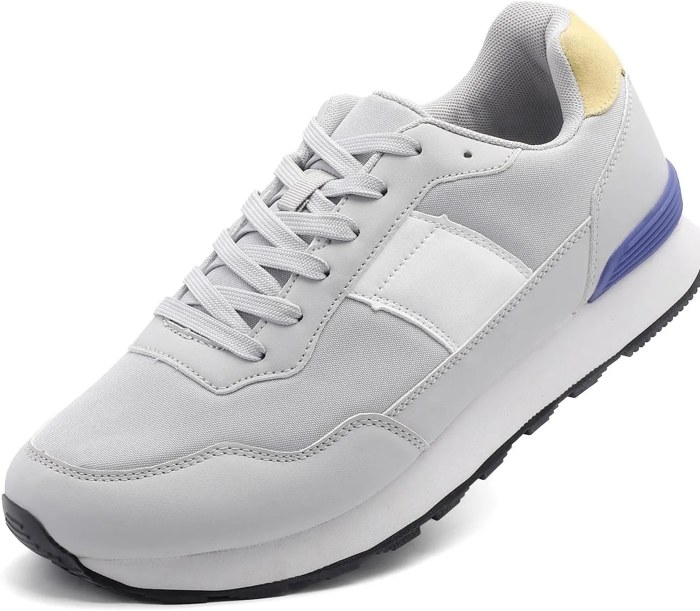 Classic Running Shoes for Men - Lightweight Retro Sneakers with Breathable Upper & Durable Sole for Walking, Jogging, and Casual Wear