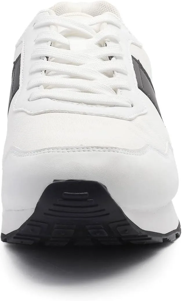 Classic Running Shoes for Men - Lightweight Retro Sneakers with Breathable Upper & Durable Sole for Walking, Jogging, and Casual Wear