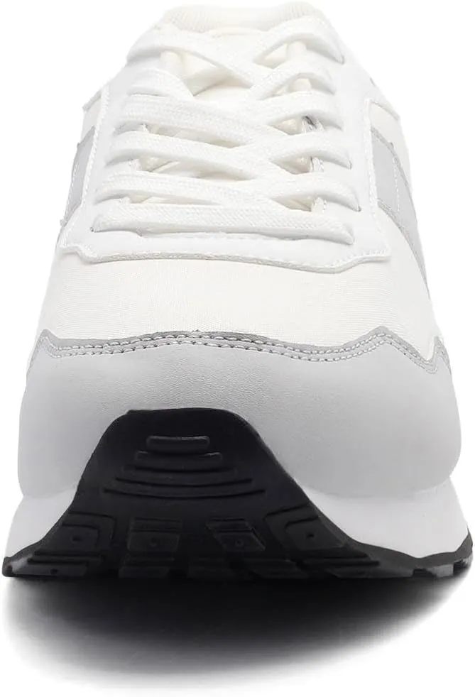 Classic Running Shoes for Men - Lightweight Retro Sneakers with Breathable Upper & Durable Sole for Walking, Jogging, and Casual Wear