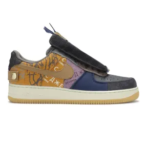 Drop Step Flat Walk Air Force 1 Low Travis Scott Cactus Jack