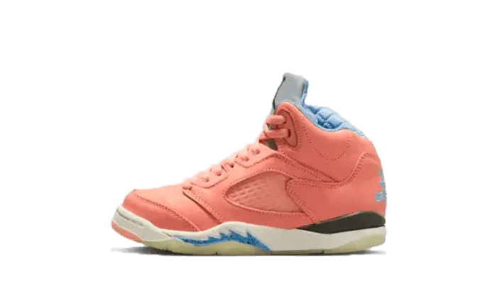 Game Fit Construction Air Jordan 5 DJ Khaled Crimson Bliss Enfant (PS)
