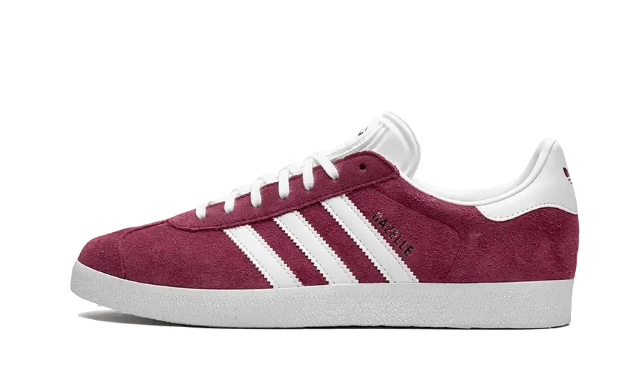 Moisture wicking Sleek Profile Shoes Gazelle Collegiate Burgundy