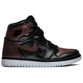Female Athletic Use Air Jordan 1 Retro High Fearless Metallic Rose Gold (W)