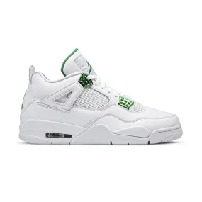 Jordan 4 Retro Metallic Green Safe usage high - jump running shoes