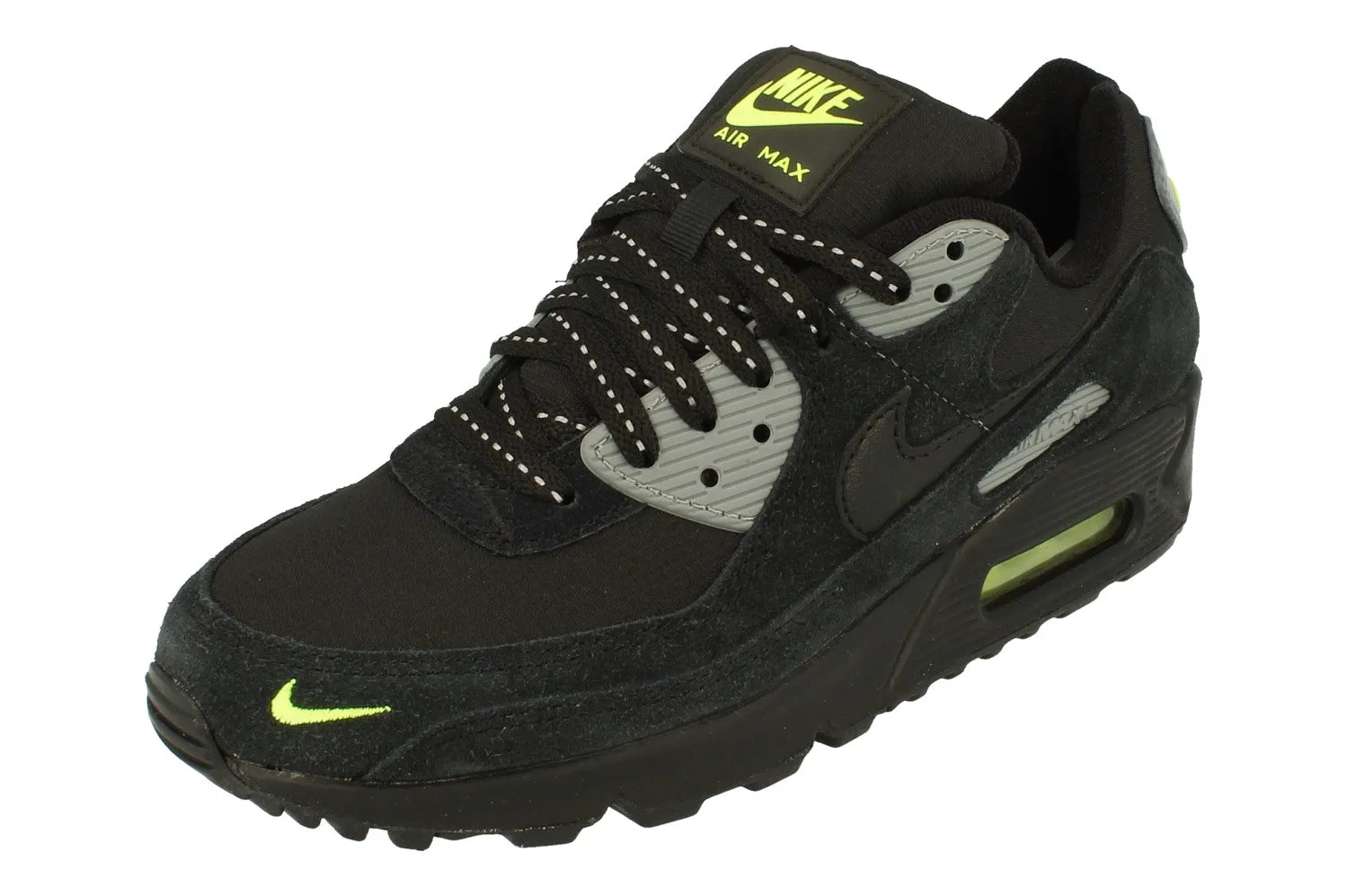 Nike Air Max 90 Mens Trainers Fq2377 001 flexible running footwear Flat terrain stability