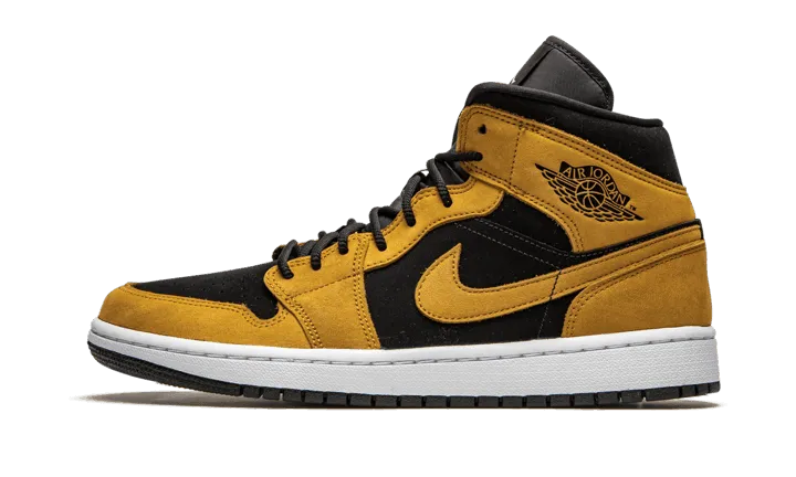 Anti   Slip Feature Outdoor Friendly Air Jordan 1 Mid Wheat
