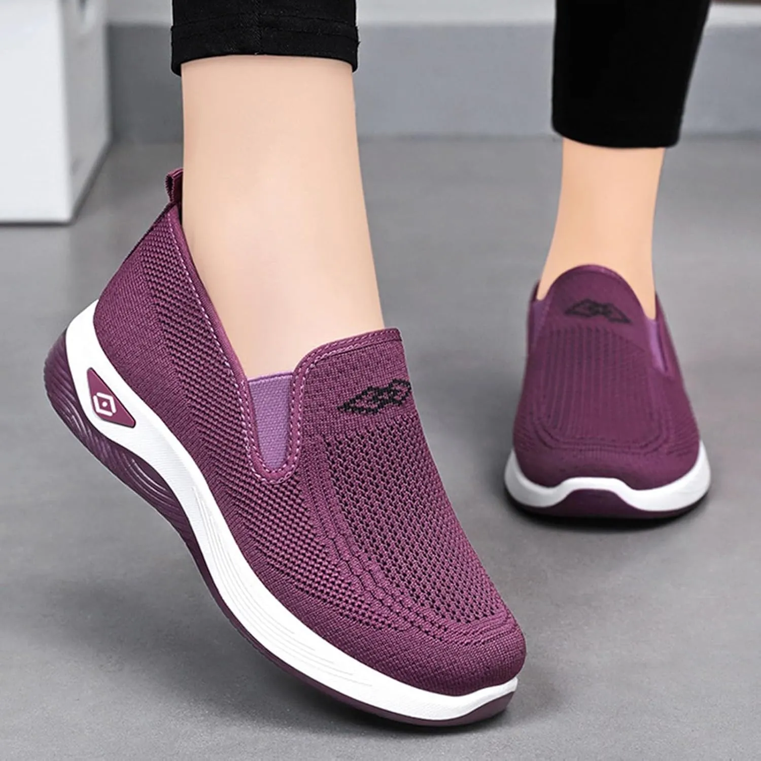Comfort Ortho Wear Shoes for Women Orthowalk Breathable Lightweight Sneakers Comfortable Orthopedic Walking Shoes