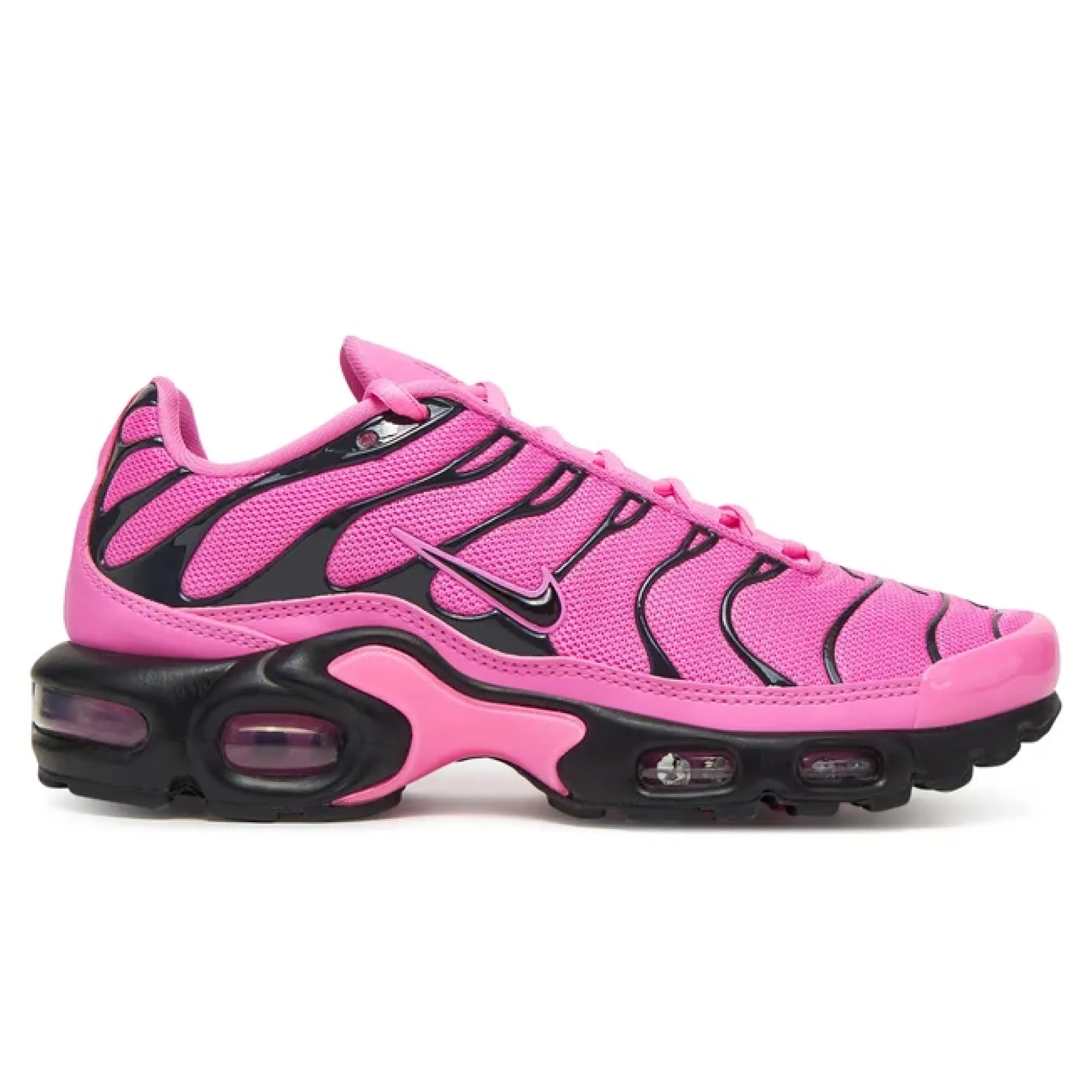 Nike Air Max Plus Pink Black Ultra Responsive Cushion Fan Love