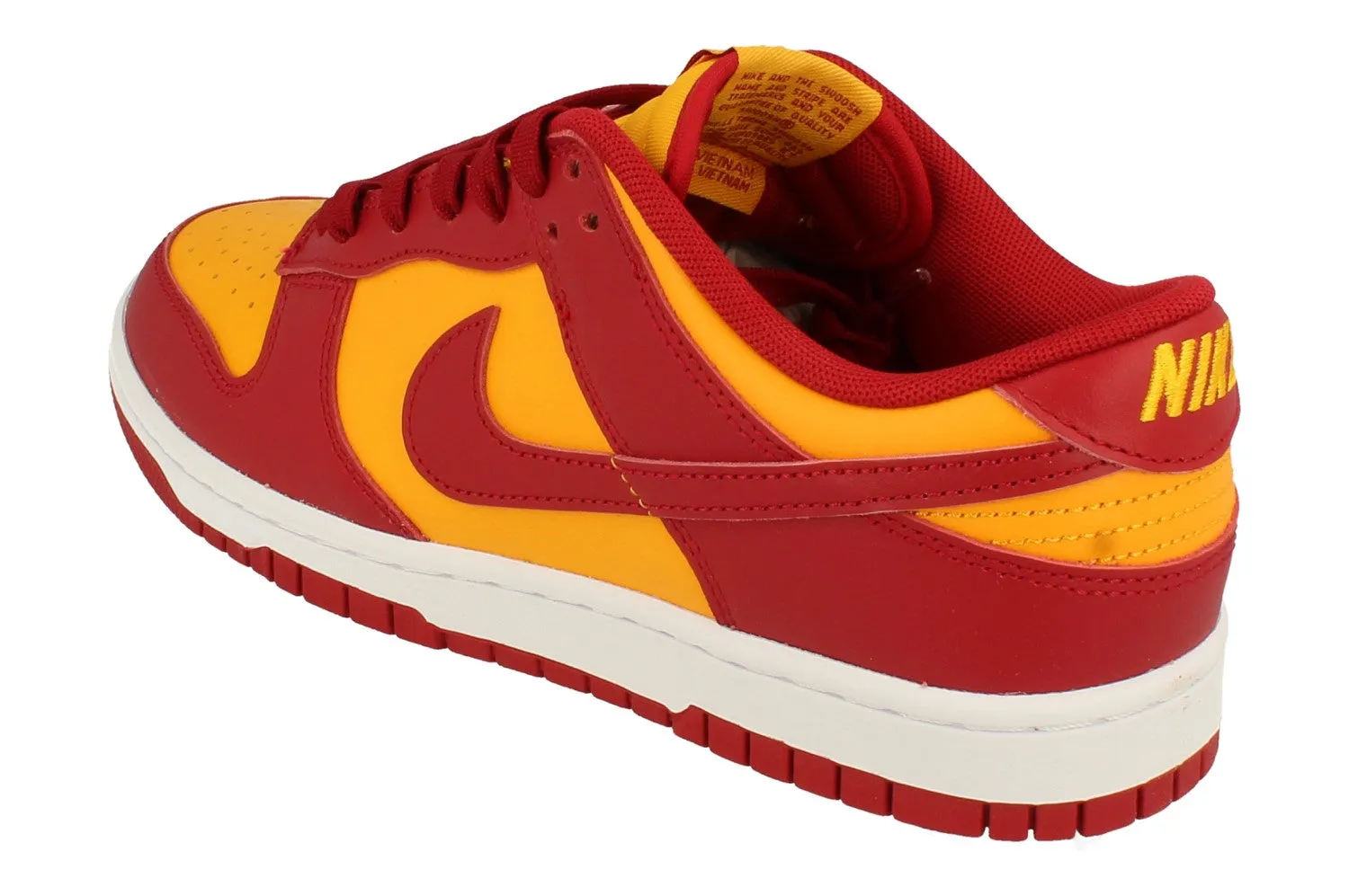 Nike Dunk Low Retro Mens Trainers Dd1391 701 hidden lacing shoes forefoot