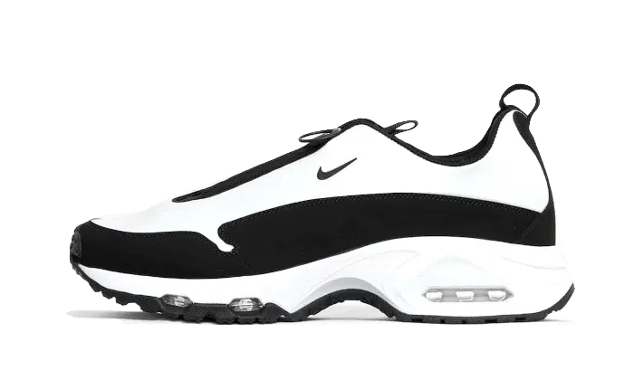 Comfort Fit Technology Grip Control Shoes Air Max Sunder SP Comme des Gar?ons Homme Plus White Black