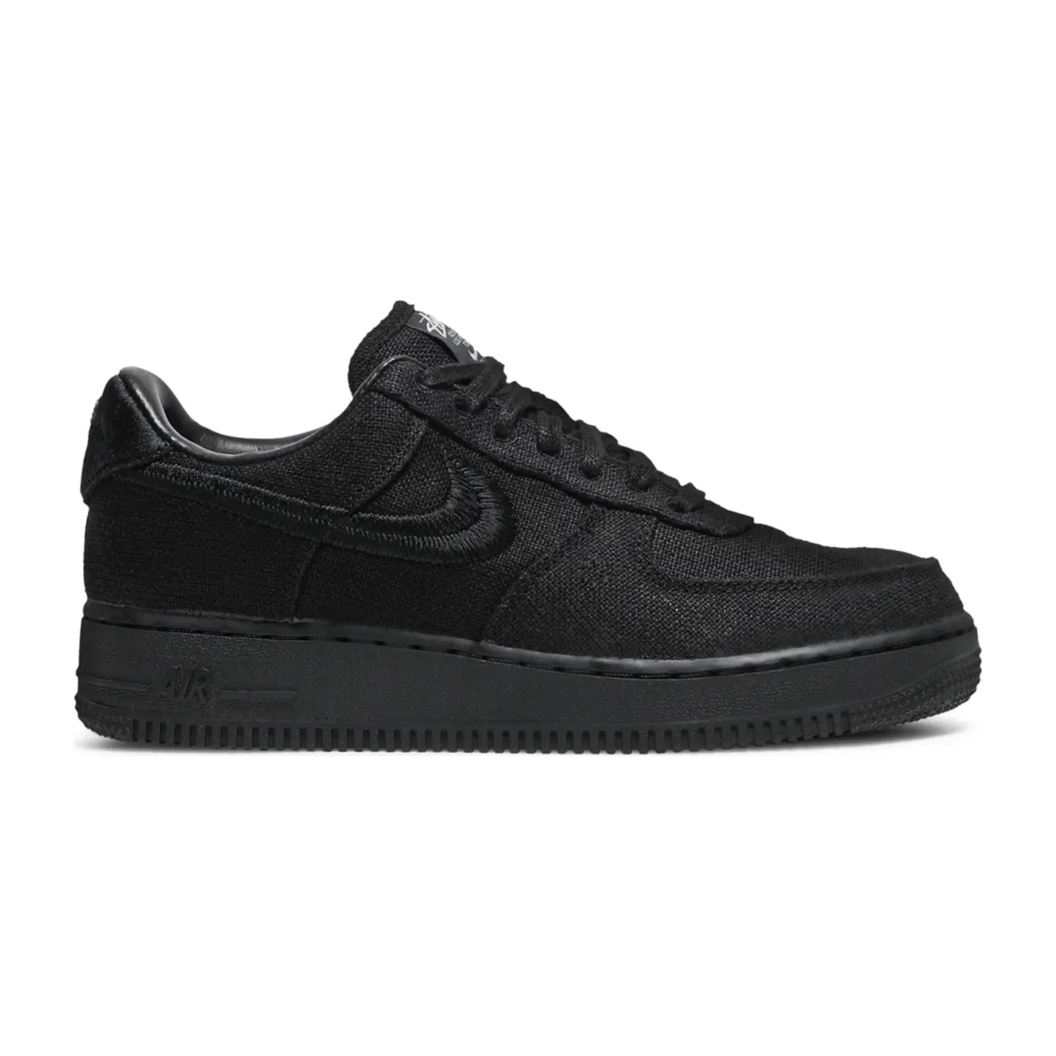 Nike Air Force 1 Low Stussy Black Work Look Machine washable