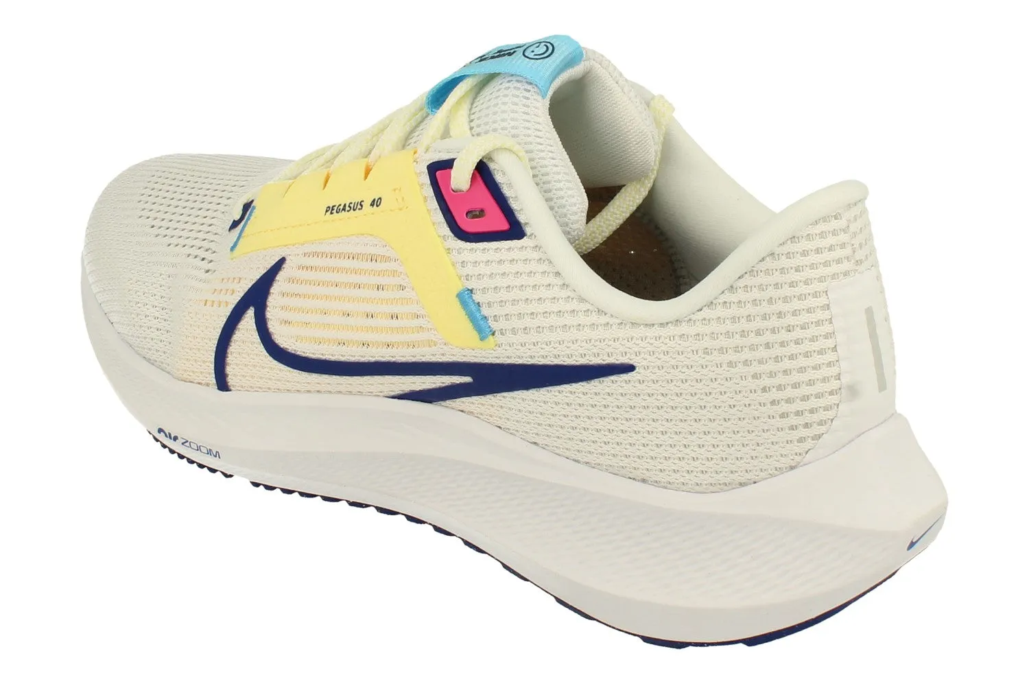Nike Air Zoom Pegasus 40 Mens DV3853 105 adjustable - strap - feature shoes metallic running gear