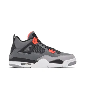 Jordan 4 Retro Infrared (GS) warm - up runs travel - running shoes