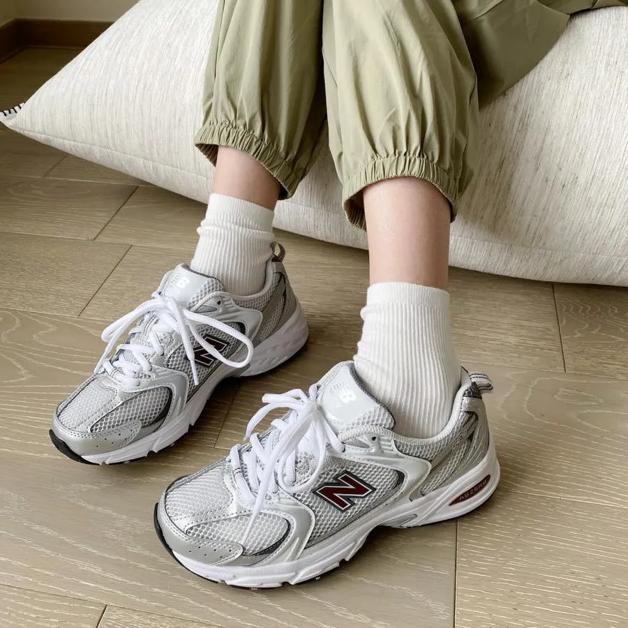 Anti Fatigue System Ventilated Footbed New Balance 530 ??Metallic Burgundy?? MR530GS