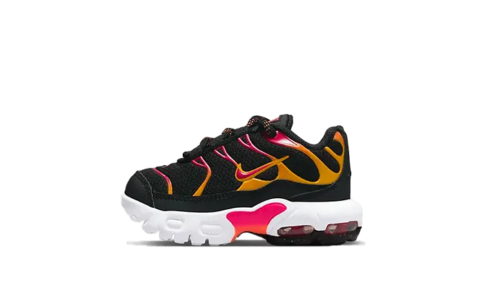 Light Reflective Lateral Support System Air Max Plus Black Kumquat B??b?? (TD)