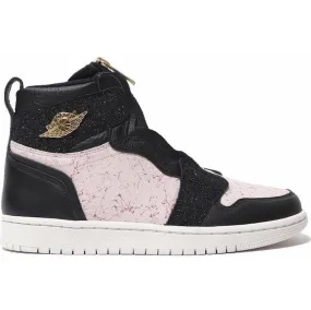 SyntheticUpper Air Jordan 1 Retro High Zip Silt Red (W)