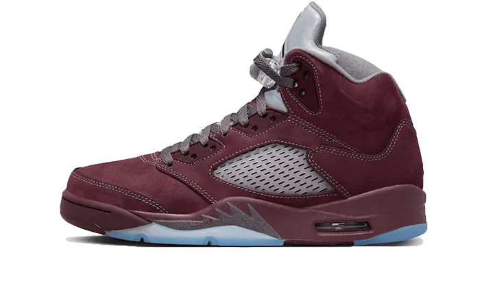 Air Jordan 5 Burgundy Quick Transition