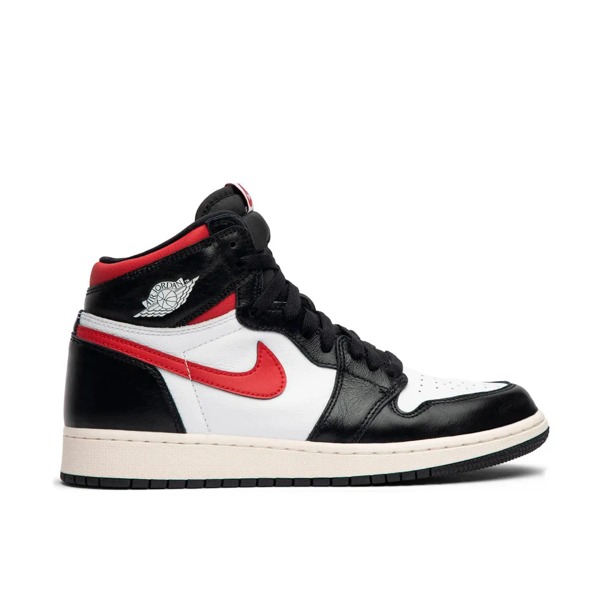 Air Jordan 1 Retro High Black Gym Red agile shoes