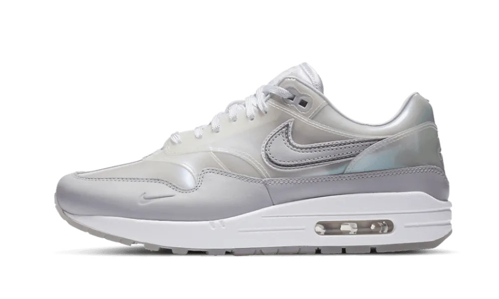 Air Max 1 SNKRS Day White Cross Ventilation Channels Gum Rubber Outsole