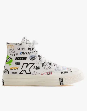 Converse Chuck Taylor All-star 70 Hi Kith 10 Year Anniversary White Cloud Soft