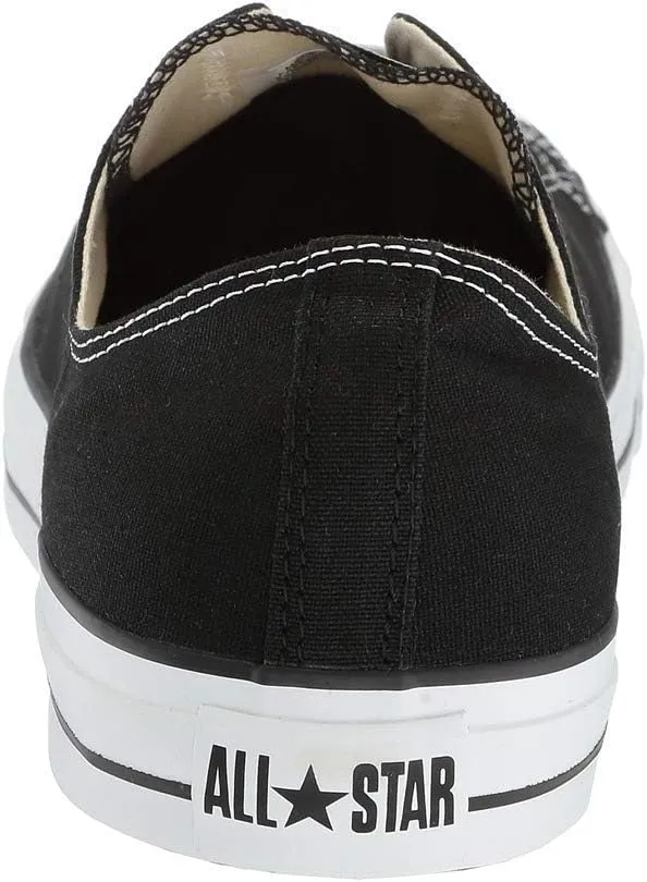 Converse M9166: Chuck Taylor All Star Unisex Ox Low Top Black Sneakers