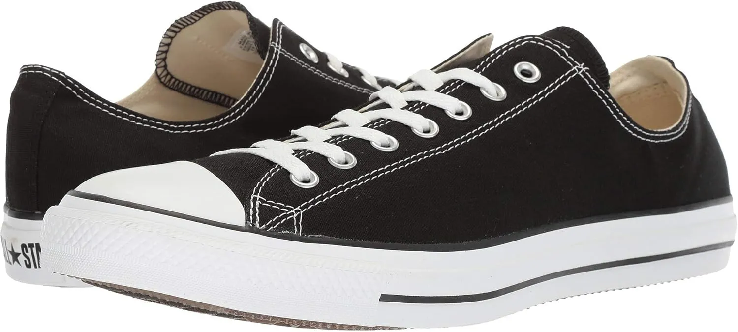 Converse M9166: Chuck Taylor All Star Unisex Ox Low Top Black Sneakers