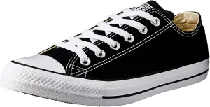 Converse M9166: Chuck Taylor All Star Unisex Ox Low Top Black Sneakers