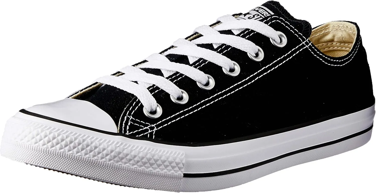 Converse M9166: Chuck Taylor All Star Unisex Ox Low Top Black Sneakers
