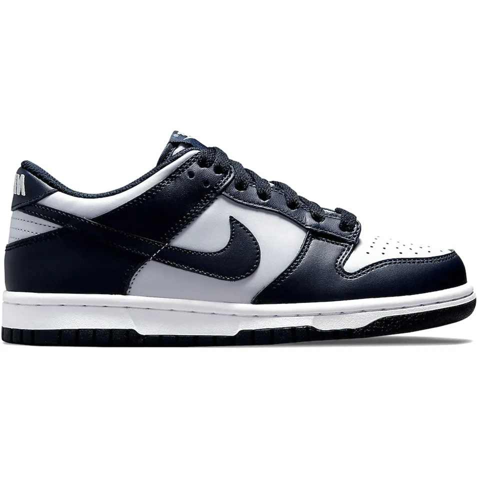 Balanced Fit Bold materials Nike Dunk Low Georgetown GS