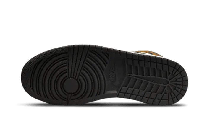 Air Jordan 1 Mid SE Orange Wear-Away breathable insole Torsional Rigidity Enhancements