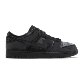 Nike Dunk Low Dover Street Market Triple Black Velvet Street Grip Trail Performance