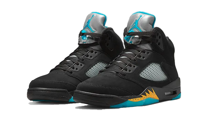 High Performance Flow Ultra Responsive Padding Air Jordan 5 Aqua