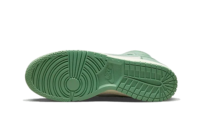 Tear Resistant Fabric Airy Feel Dunk High 1985 Enamel Green Denim