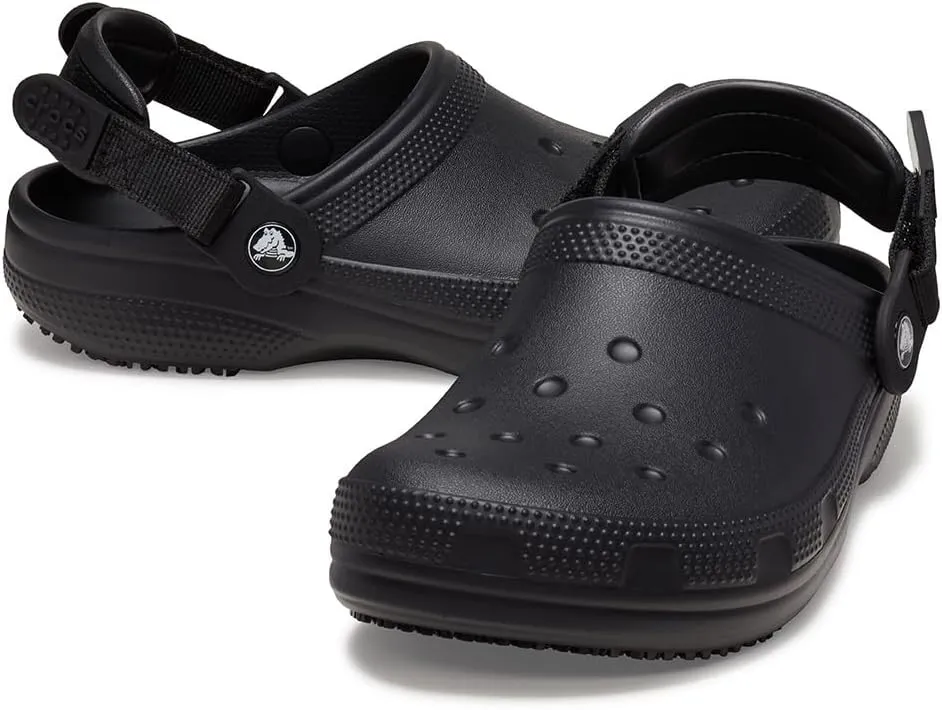 Crocs Unisex-Adult Classic Work Clogs, Slip Resistant Shoes