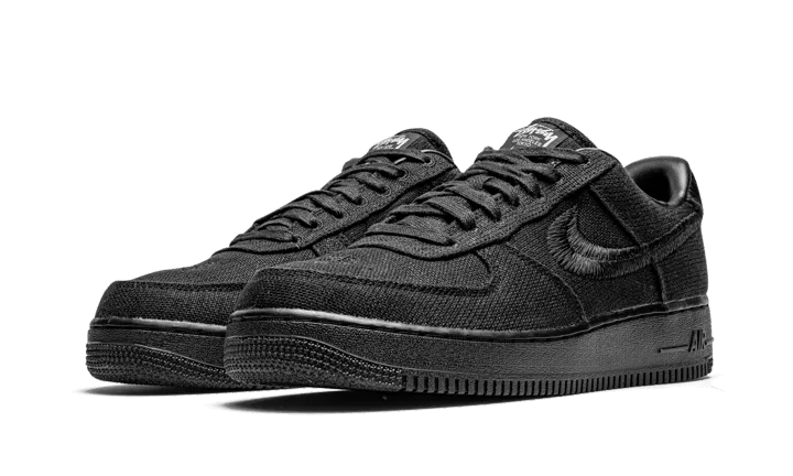 Easy Lifestyle Leisure Ready Air Force 1 Low Stussy Black