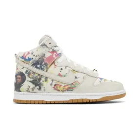 Cool Look Fitted Traction Nike SB Dunk High Supreme Rammellzee
