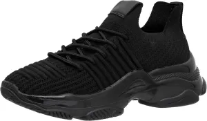 CUSHIONAIRE Women's Apolo Knit Sneaker  Memory Foam