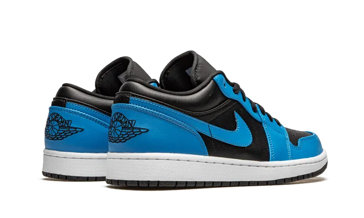 Air Jordan 1 Low Laser Blue Black Minimal Pressure