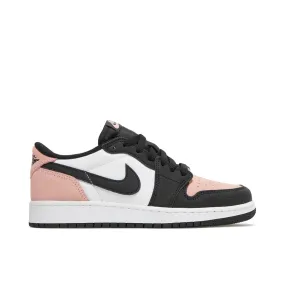 race shoes Jordan 1 Low OG Bleached Coral (GS)