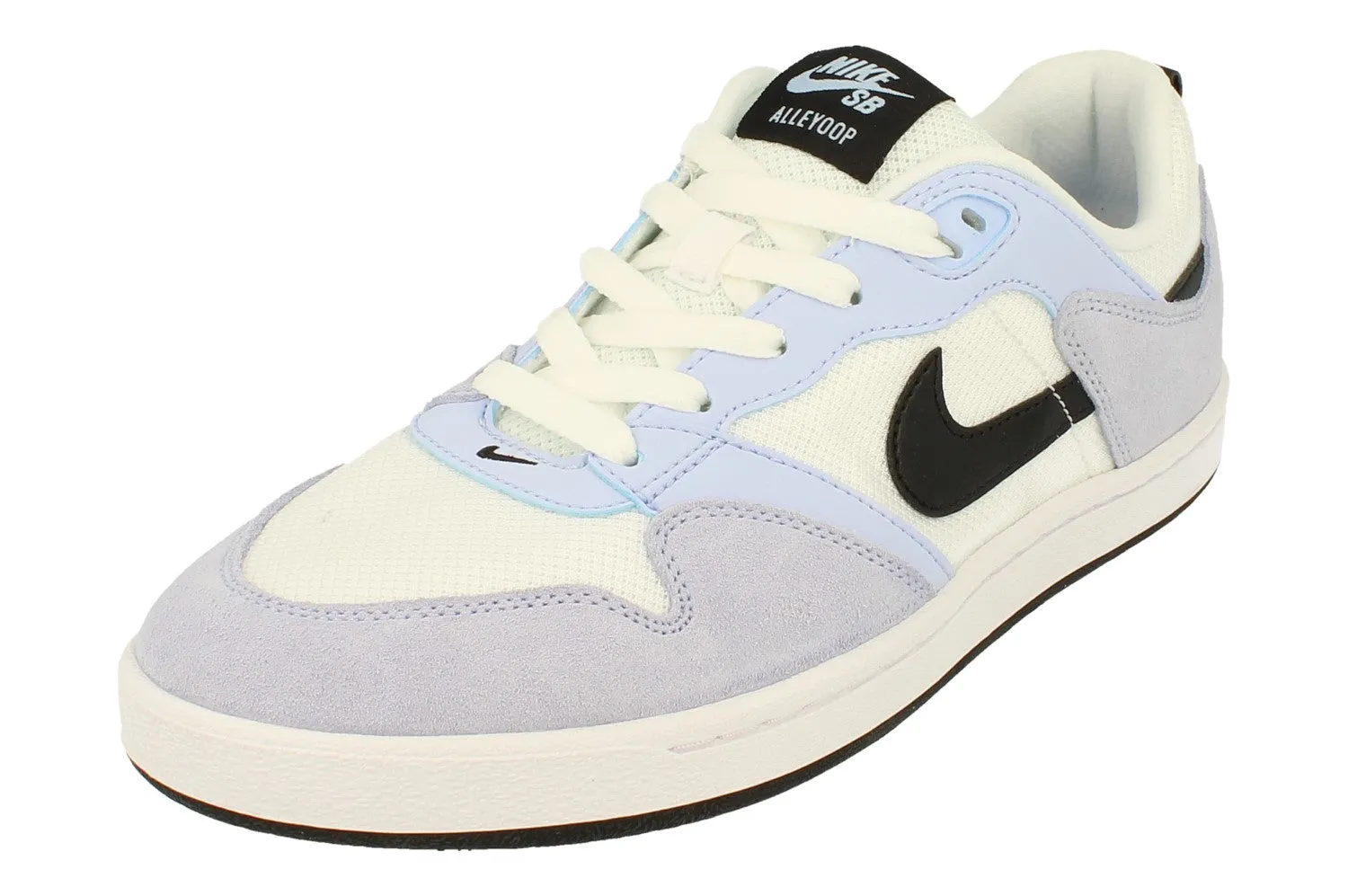 Nike Sb Alleyoop Mens Trainers CJ0882 500 Comfort Lining running in a travertine pool area shoes