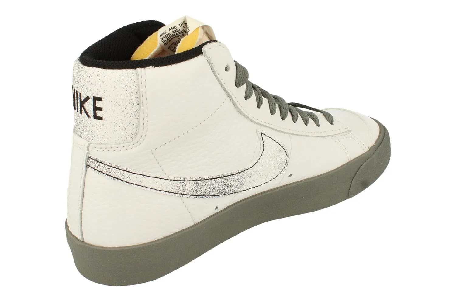 Nike Blazer Mid 77 Emb Mens Trainers DV7194 100 HookAndLoop Anti Skid